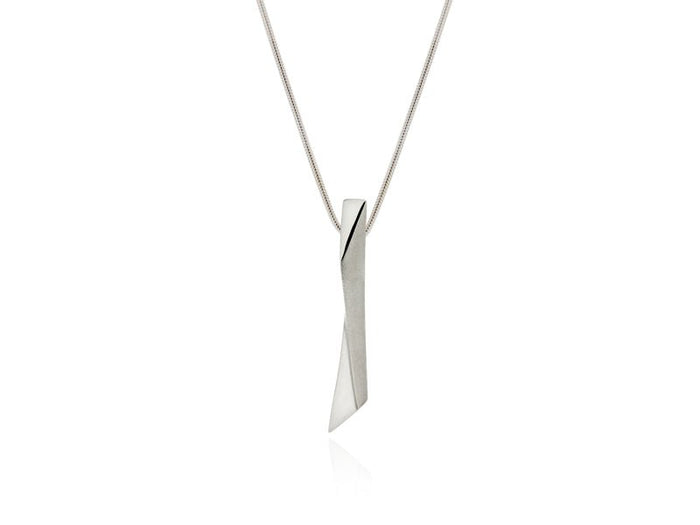 Apex Small Modern Bar Necklace - Pamela Lauz Jewellery