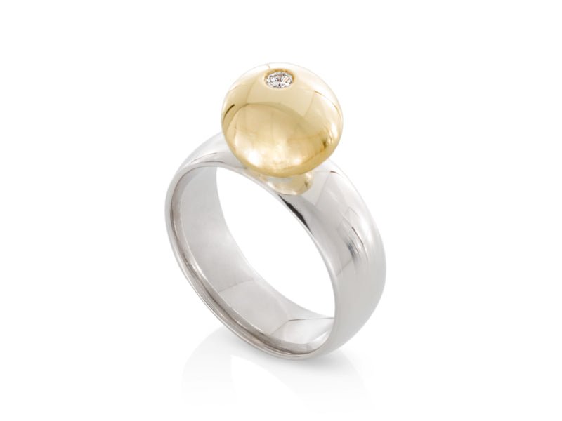 Dancing Dolci Diamond Stacking Rings - Pamela Lauz Jewellery