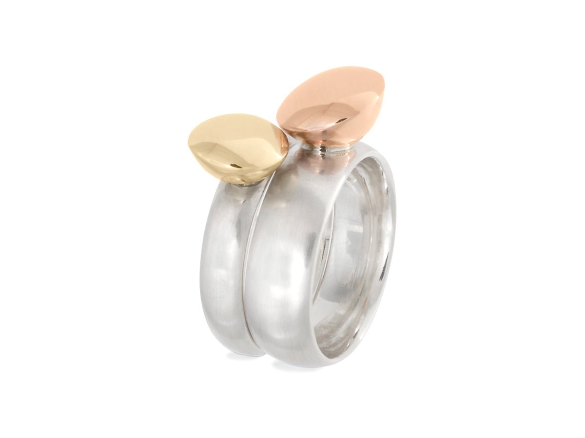 Dancing Dolci Diamond Stacking Rings - Pamela Lauz Jewellery