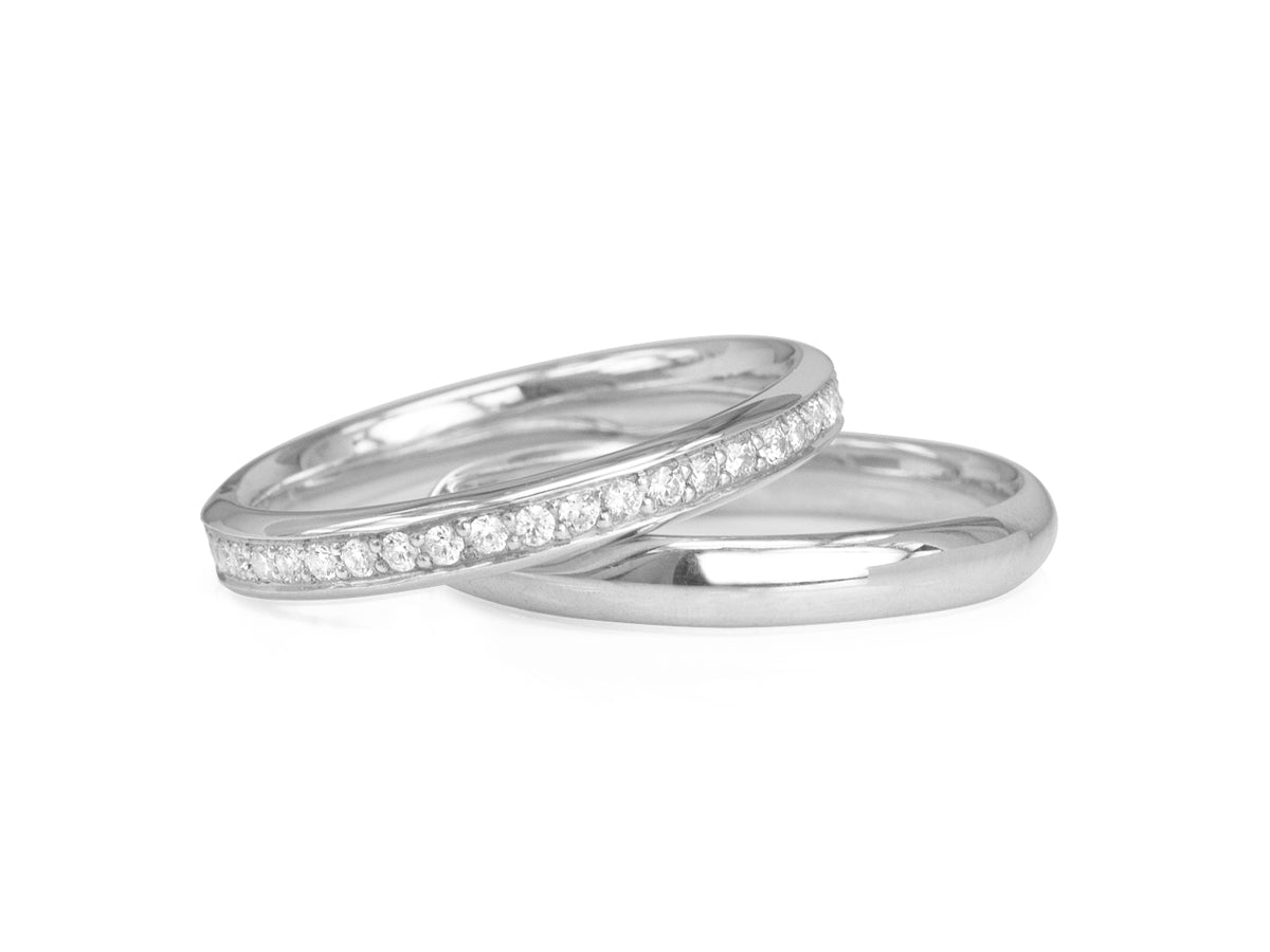 Dolci Wedding Bands - Pamela Lauz Jewellery