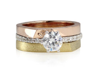 Edge Wedding Bands - Pamela Lauz Jewellery