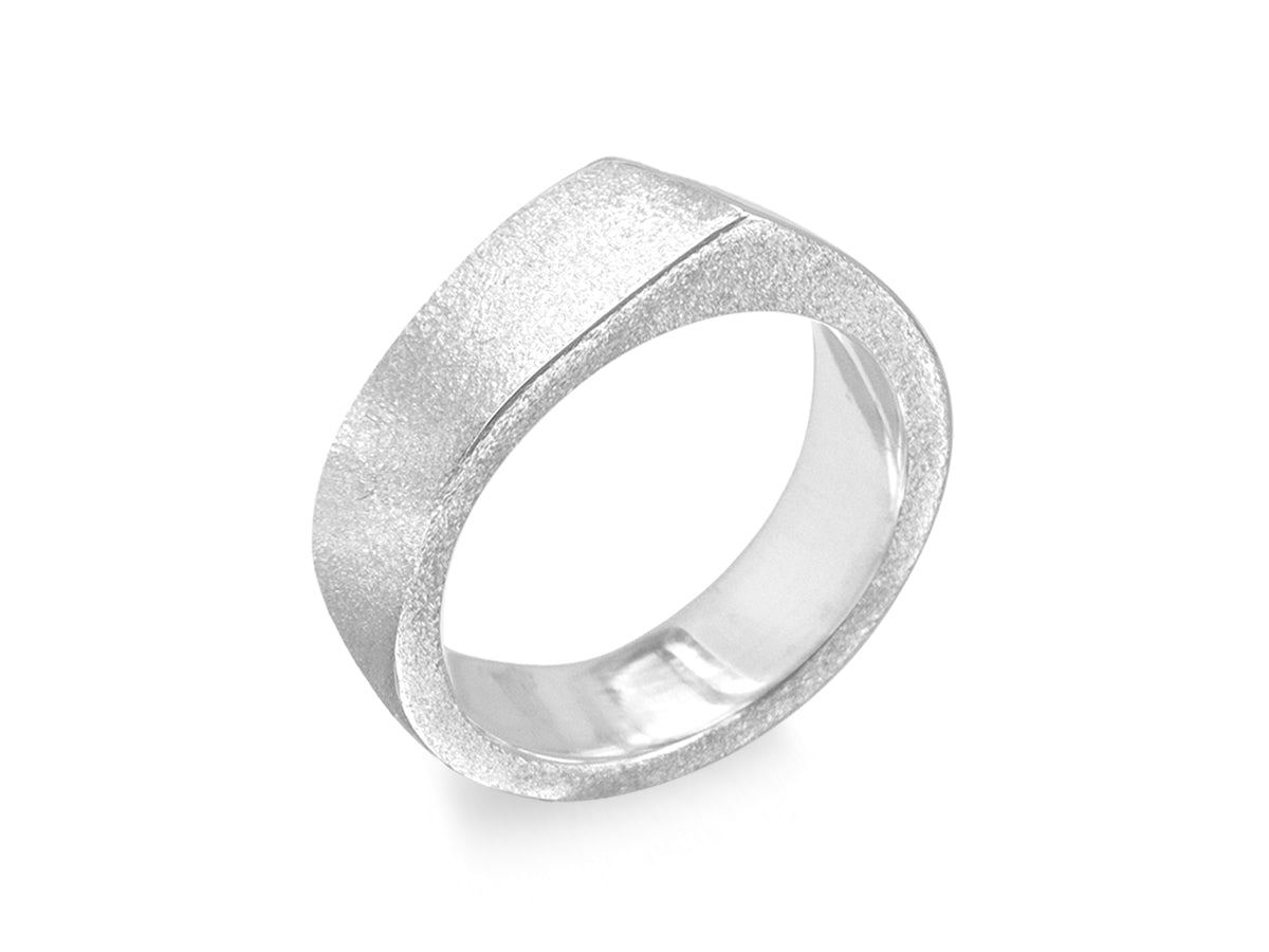 Edge Wedding Bands - Pamela Lauz Jewellery