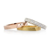 Edge Wedding Bands - Pamela Lauz Jewellery