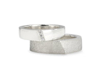Edge Wedding Bands - Pamela Lauz Jewellery