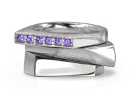Facets & Iris Stacking Rings - Pamela Lauz Jewellery