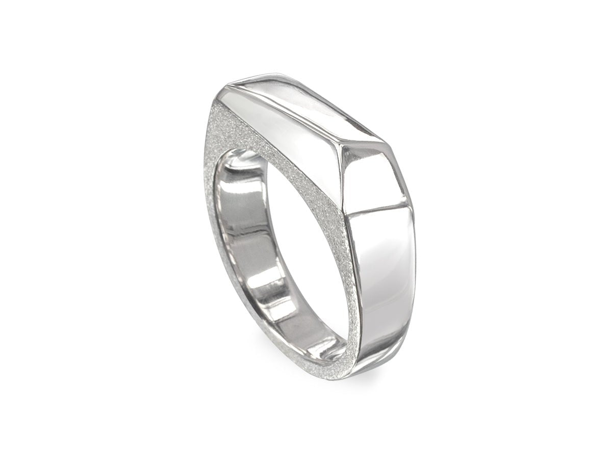 Facets Men's Ring - Pamela Lauz Jewellery