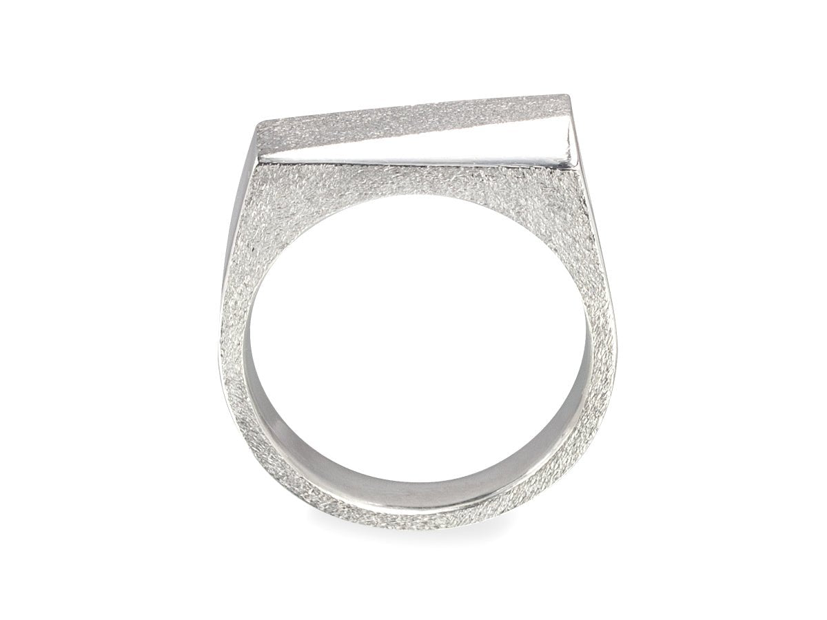 Facets 'The Slice' Men's Ring - Pamela Lauz Jewellery