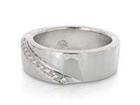 Kimono Diamond Wedding Band - Pamela Lauz Jewellery