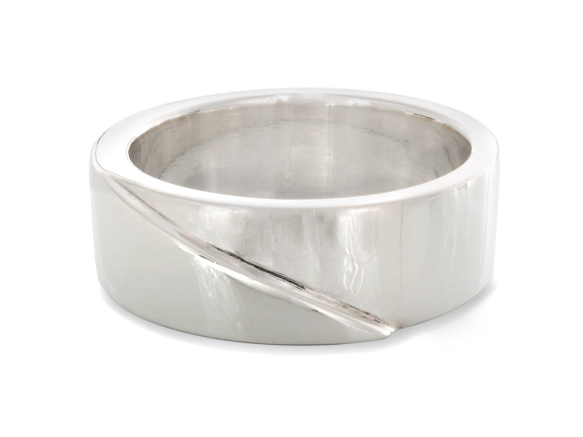 Kimono Mens Long Diagonal Band - Pamela Lauz Jewellery