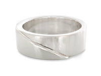 Kimono Mens Long Diagonal Band - Pamela Lauz Jewellery