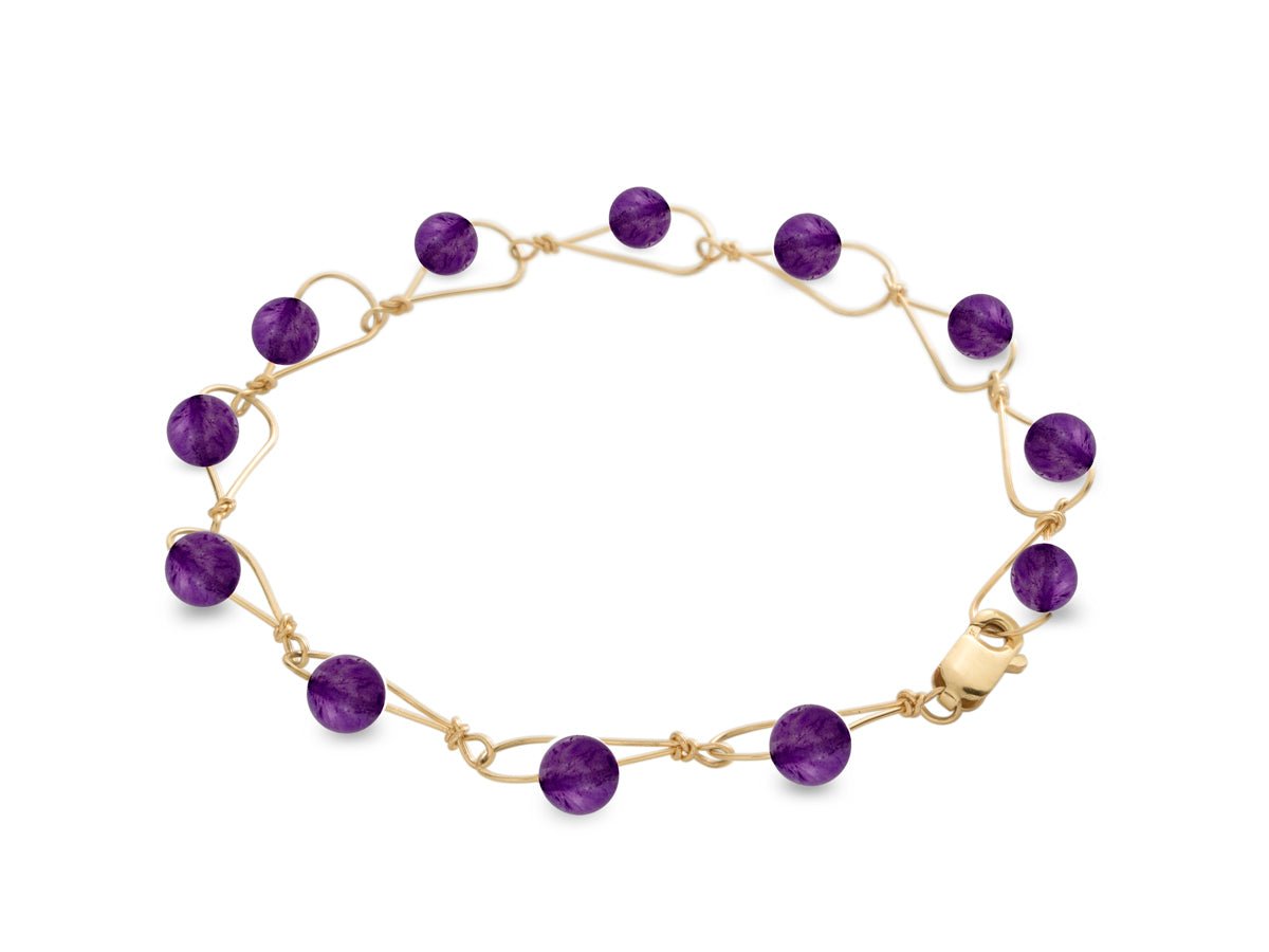 Rain Amethyst Bracelet - Pamela Lauz Jewellery