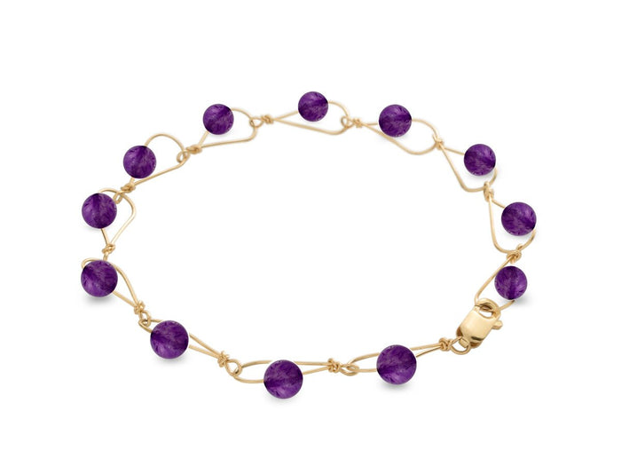 Rain Amethyst Bracelet - Pamela Lauz Jewellery