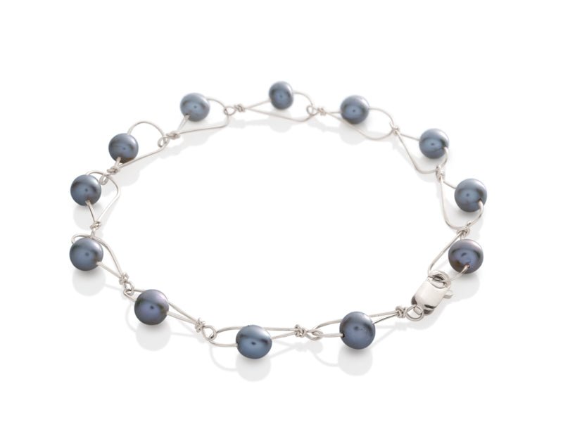 Rain Black Pearl Bracelet - Pamela Lauz Jewellery
