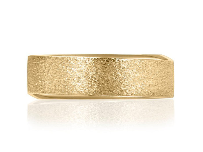 Solstice Beveled Band - Pamela Lauz Jewellery