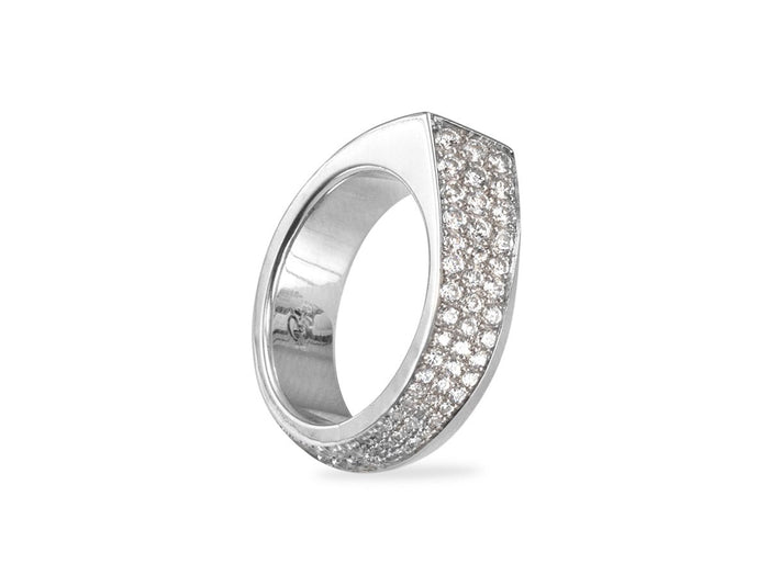Solstice Diamond Pave Ring - Pamela Lauz Jewellery