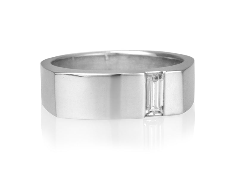 Surface Diamond Baguette Ring - Pamela Lauz Jewellery