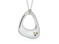 Terra Pebble Necklaces with Birthstones - Pamela Lauz Jewellery