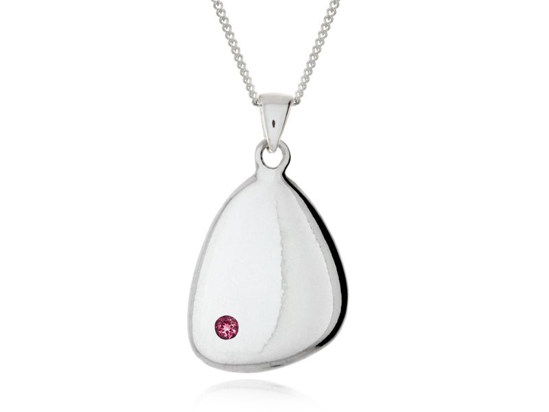 Terra Pebble Necklaces with Birthstones - Pamela Lauz Jewellery