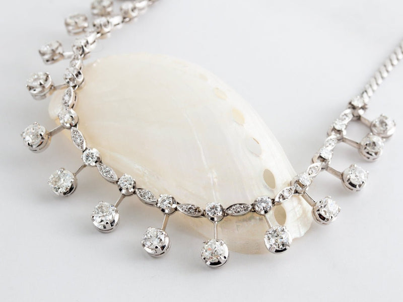 Vintage Diamond Necklace Redesign - Pamela Lauz Jewellery