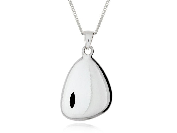 Terra Large Solid Pebble Necklace - Pamela Lauz Jewellery