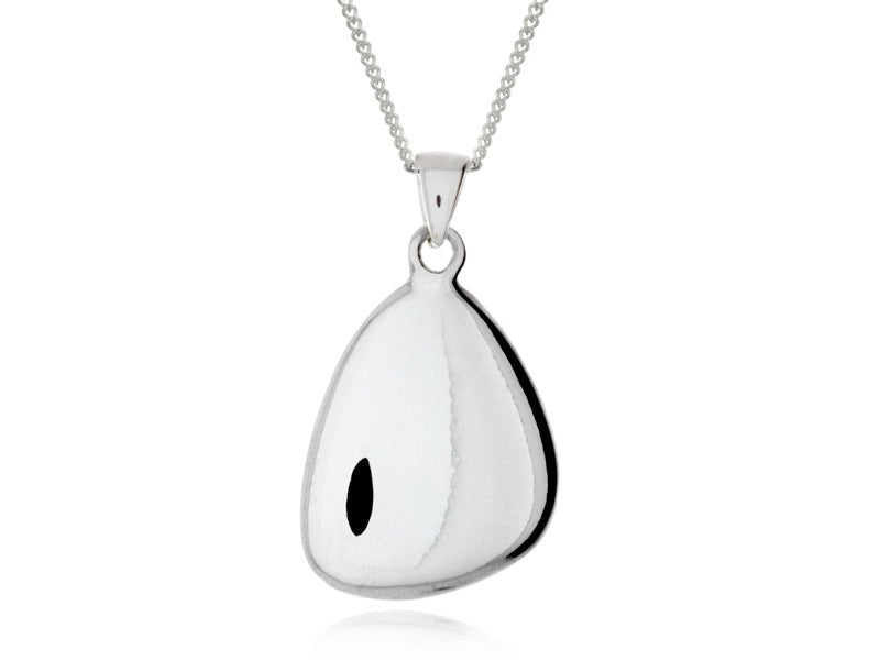 Terra Large Solid Pebble Necklace - Pamela Lauz Jewellery