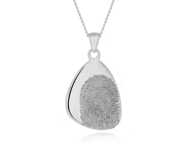 Terra Large Solid Pebble Necklace - Pamela Lauz Jewellery