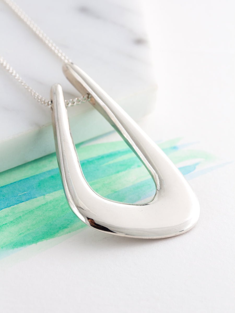 Terra Pebble Necklace & Ring Keeper - Pamela Lauz Jewellery