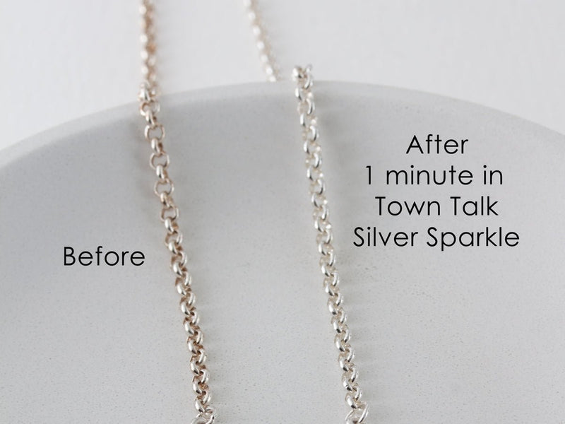 Town Talk Silver Sparkle - Pamela Lauz Jewellery