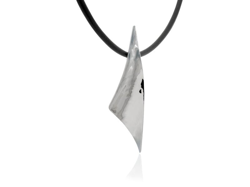 Viento Large Silver Pendant - Pamela Lauz Jewellery