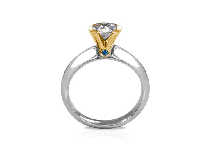 Apex Diamond Wedding Rings - Pamela Lauz Jewellery