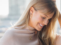 Apex Small Modern Bar Earrings - Pamela Lauz Jewellery