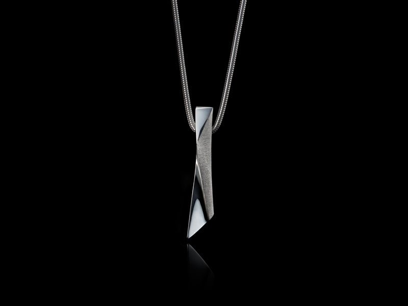 Apex Small Modern Bar Necklace - Pamela Lauz Jewellery