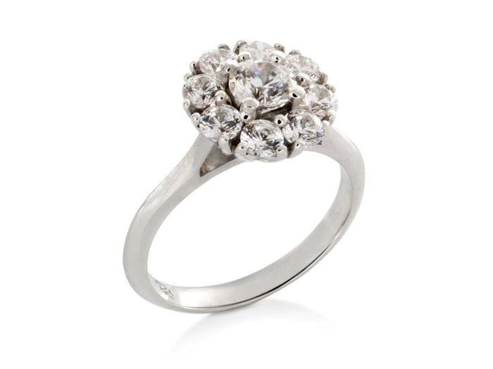 Bouquet Diamond Engagement Ring - Pamela Lauz Jewellery