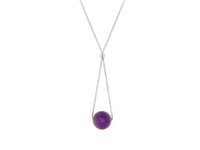 Chandelier Amethyst Dainty Necklace - Pamela Lauz Jewellery