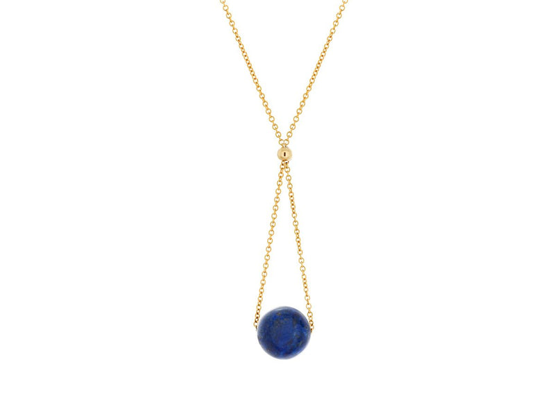 Chandelier Lapis Lazuli Dainty Necklace - Pamela Lauz Jewellery