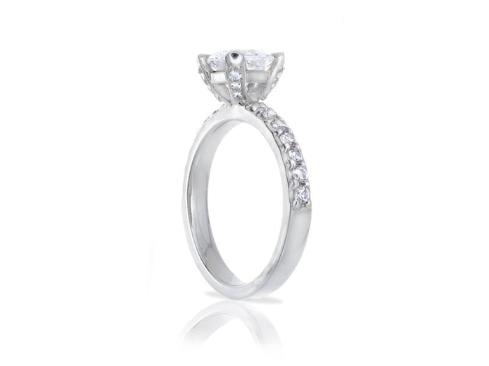 Cushion Diamond Engagement Ring - Pamela Lauz Jewellery