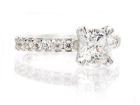 Cushion Diamond Engagement Ring - Pamela Lauz Jewellery