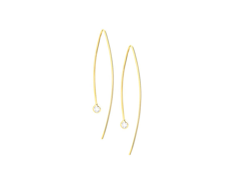 Element Diamond Earrings - Pamela Lauz Jewellery