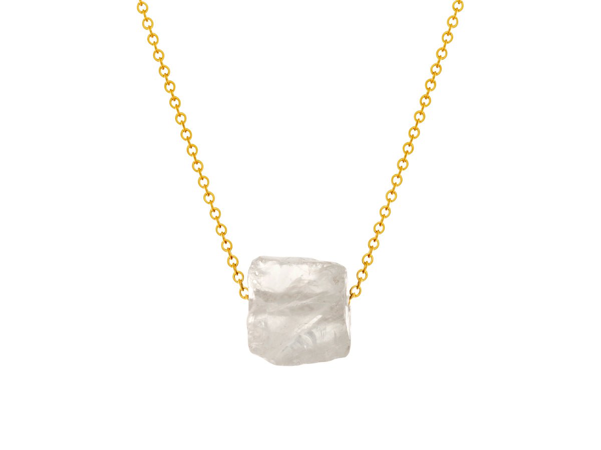Element Rock Crystal Slide Necklace - Pamela Lauz Jewellery