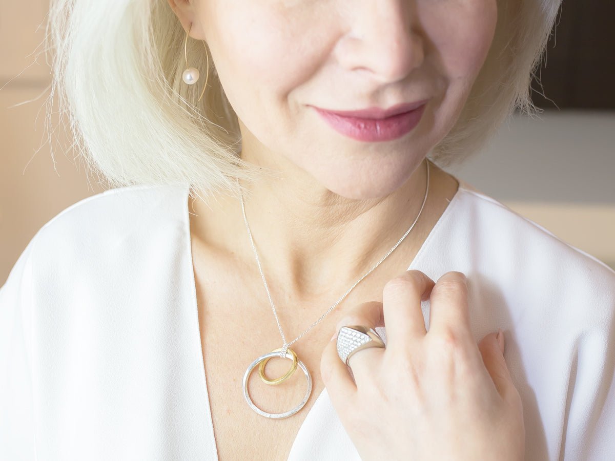Element White Pearl Earrings - Pamela Lauz Jewellery