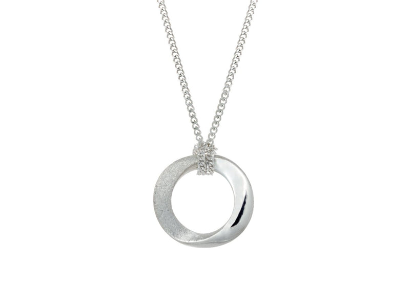 Infinity Small Open Circle Necklace - Pamela Lauz Jewellery