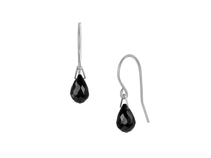 Lantern Rutile Hook Dangle Earrings - Pamela Lauz Jewellery