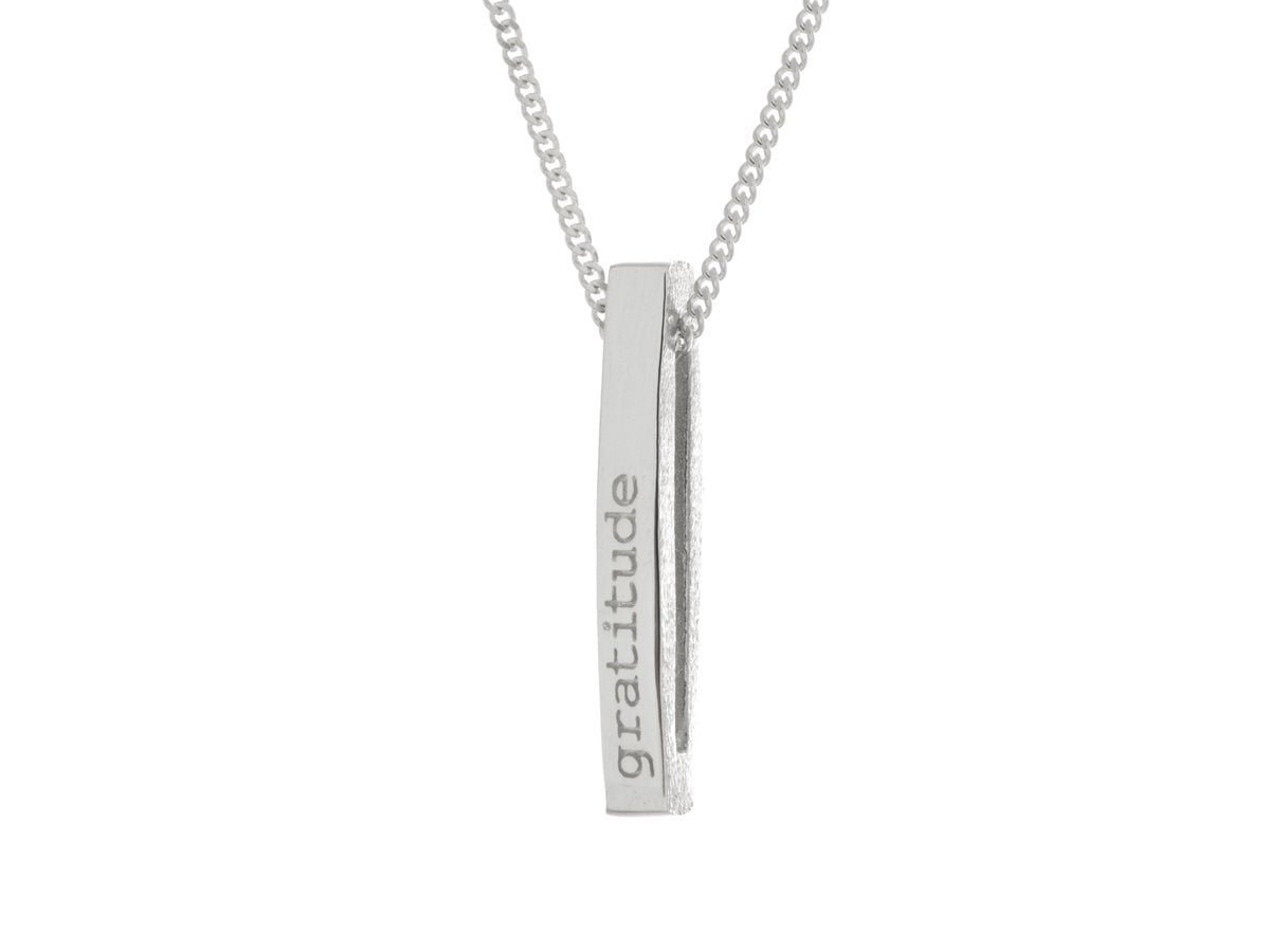 Mantra bar outlet necklace