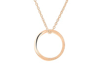 Mobius Twist Gold Pendant and Ring - Pamela Lauz Jewellery