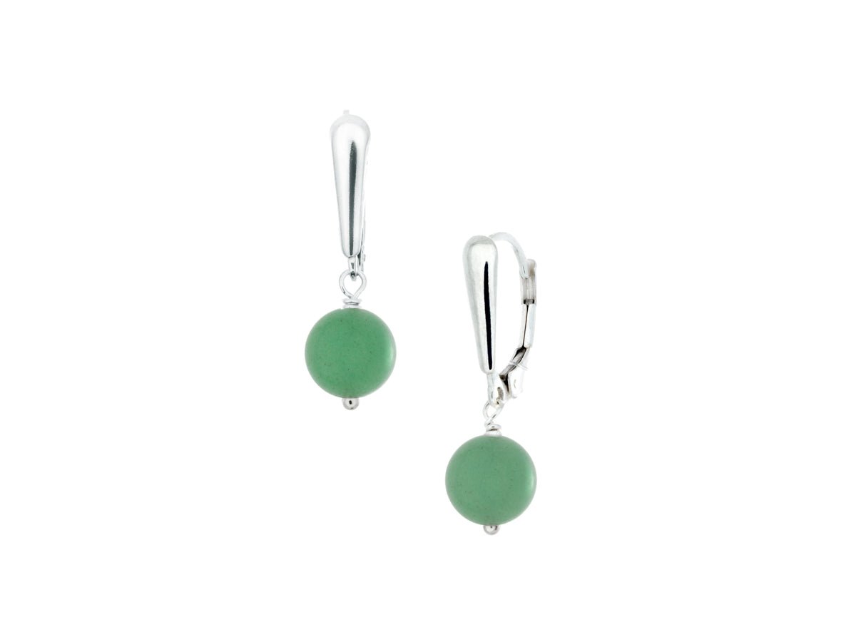 Mosaic Green Onyx Drop Earrings - Pamela Lauz Jewellery