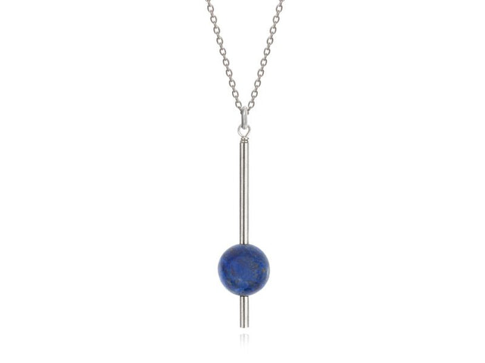 Pendulum Lapis Lazuli Necklace - Pamela Lauz Jewellery