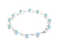 Rain Aquamarine Bracelet - Pamela Lauz Jewellery