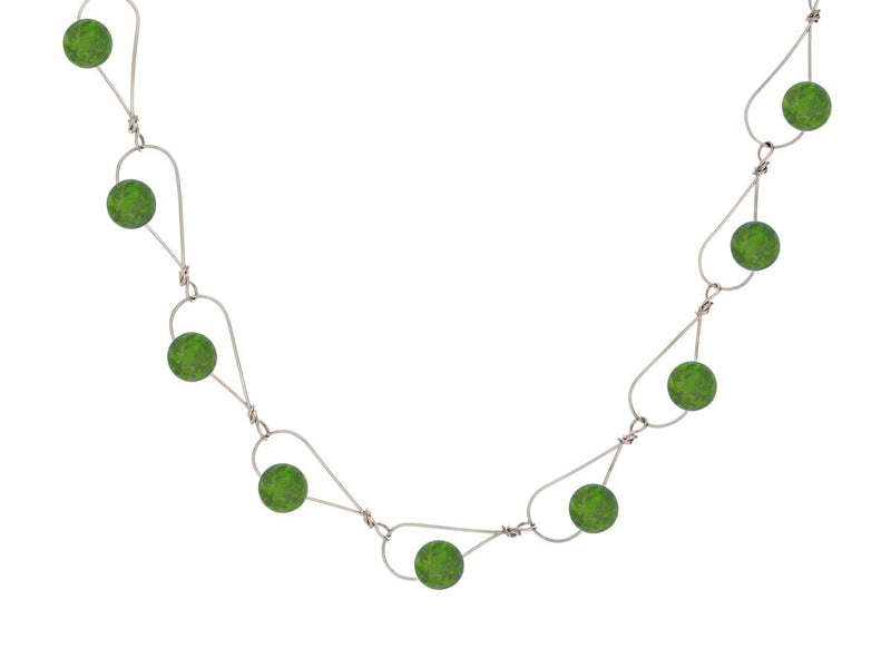 Rain BC Jade Nephrite Necklace - Pamela Lauz Jewellery
