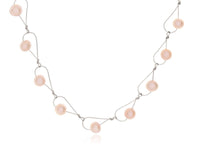 Rain Pink Pearl Necklace - Pamela Lauz Jewellery