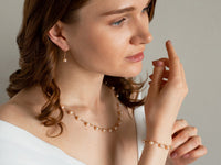 Rain Pink Pearl Necklace - Pamela Lauz Jewellery